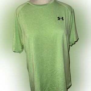 Under Armour Men's Lime Green Short Sleeve Tee
